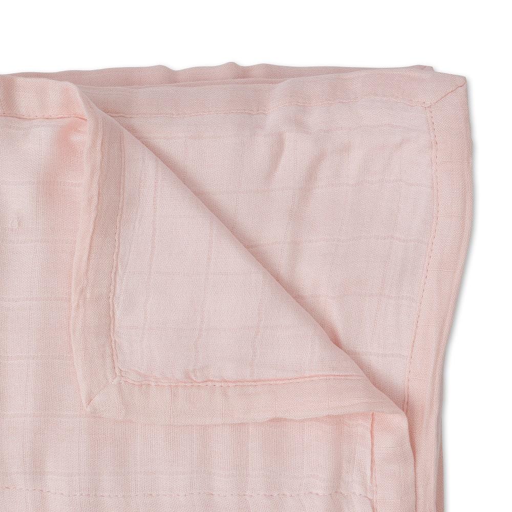 Little Unicorn Deluxe Muslin Quilt (Blush)-Nursery-Little Unicorn-025663 BS-babyandme.ca