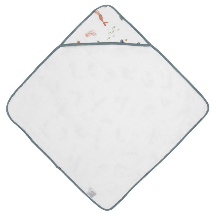 Little Unicorn Infant Hooded Towel (Mermaids)-Bath-Little Unicorn-031772 MM-babyandme.ca