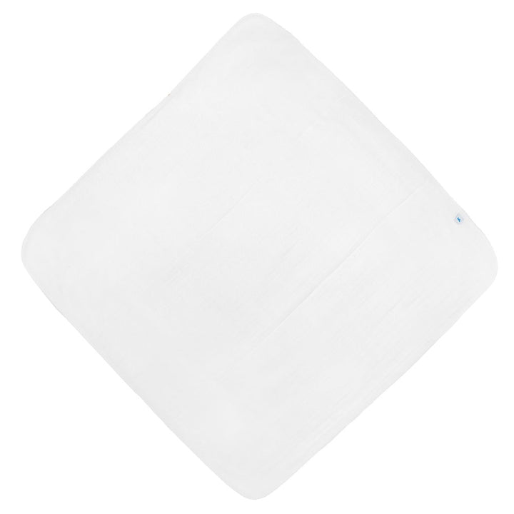 Little Unicorn Infant Hooded Towel (White)-Bath-Little Unicorn-031772 WH-babyandme.ca