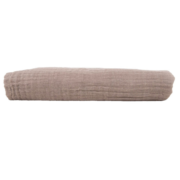 Little Unicorn Organic Cotton Muslin Swaddle Blanket (Driftwood)-Nursery-Little Unicorn-031764 DW-babyandme.ca