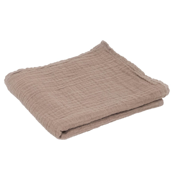 Little Unicorn Organic Cotton Muslin Swaddle Blanket (Driftwood)-Nursery-Little Unicorn-031764 DW-babyandme.ca