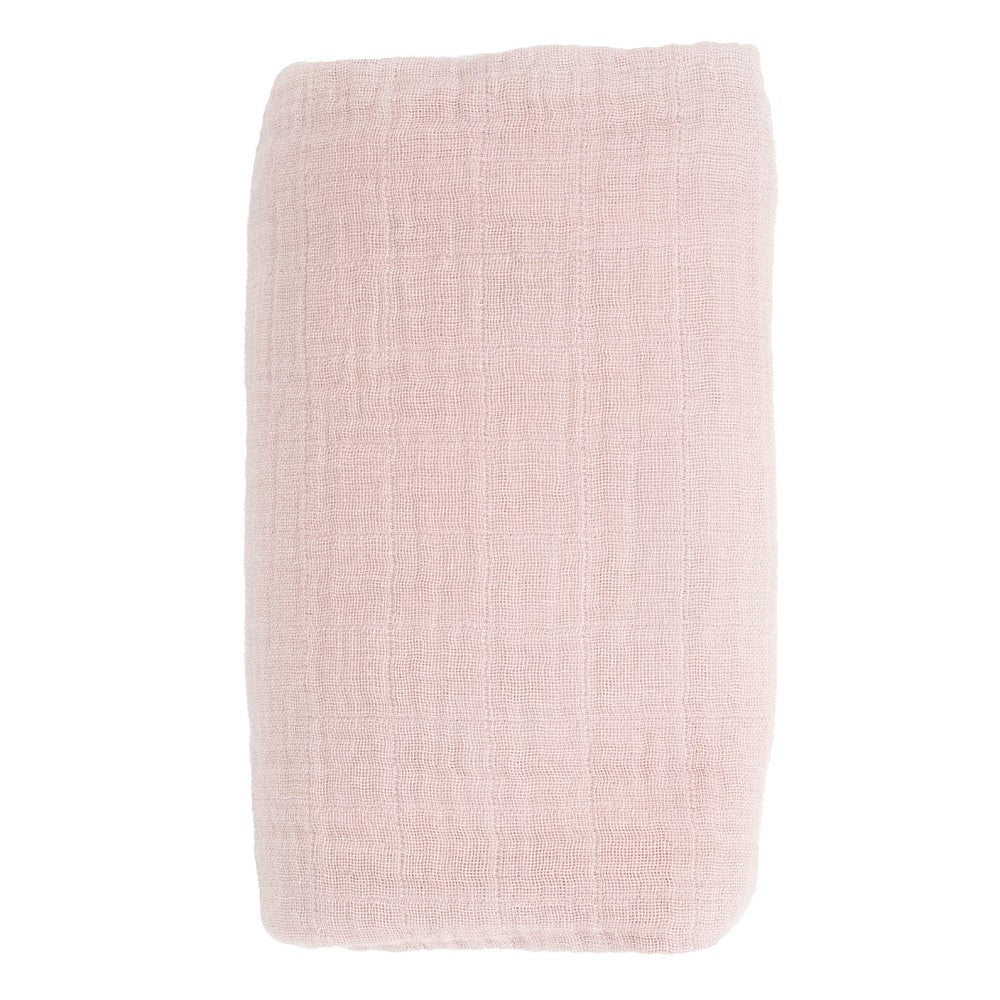 Little Unicorn Organic Cotton Muslin Swaddle Blanket (Rosie)-Nursery-Little Unicorn-031764 RO-babyandme.ca