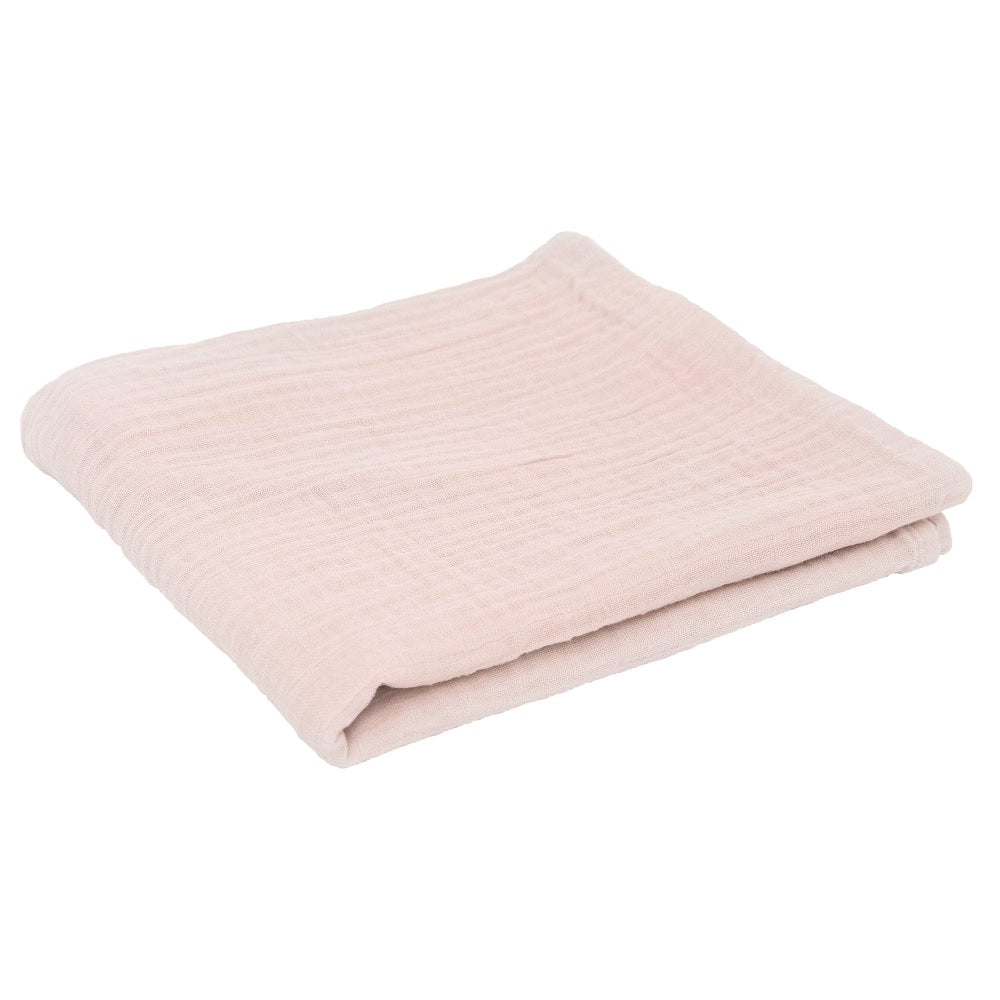 Little Unicorn Organic Cotton Muslin Swaddle Blanket (Rosie)-Nursery-Little Unicorn-031764 RO-babyandme.ca