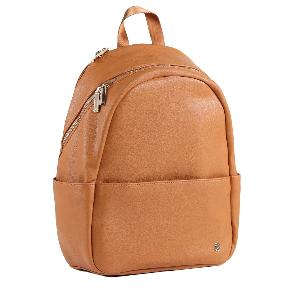 Little Unicorn Skyline Backpack (Cognac/Gold Hardware)-Gear-Little Unicorn-031773 CnGd-babyandme.ca