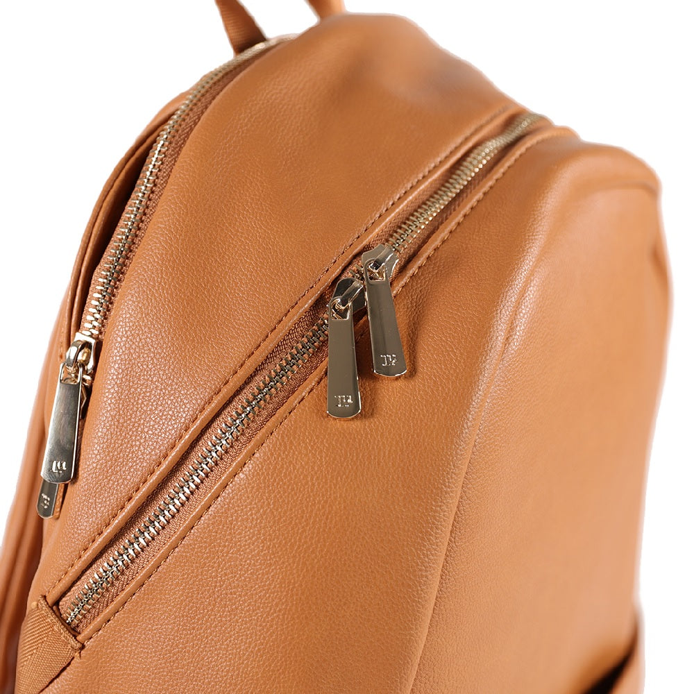 Little Unicorn Skyline Backpack (Cognac/Gold Hardware)-Gear-Little Unicorn-031773 CnGd-babyandme.ca