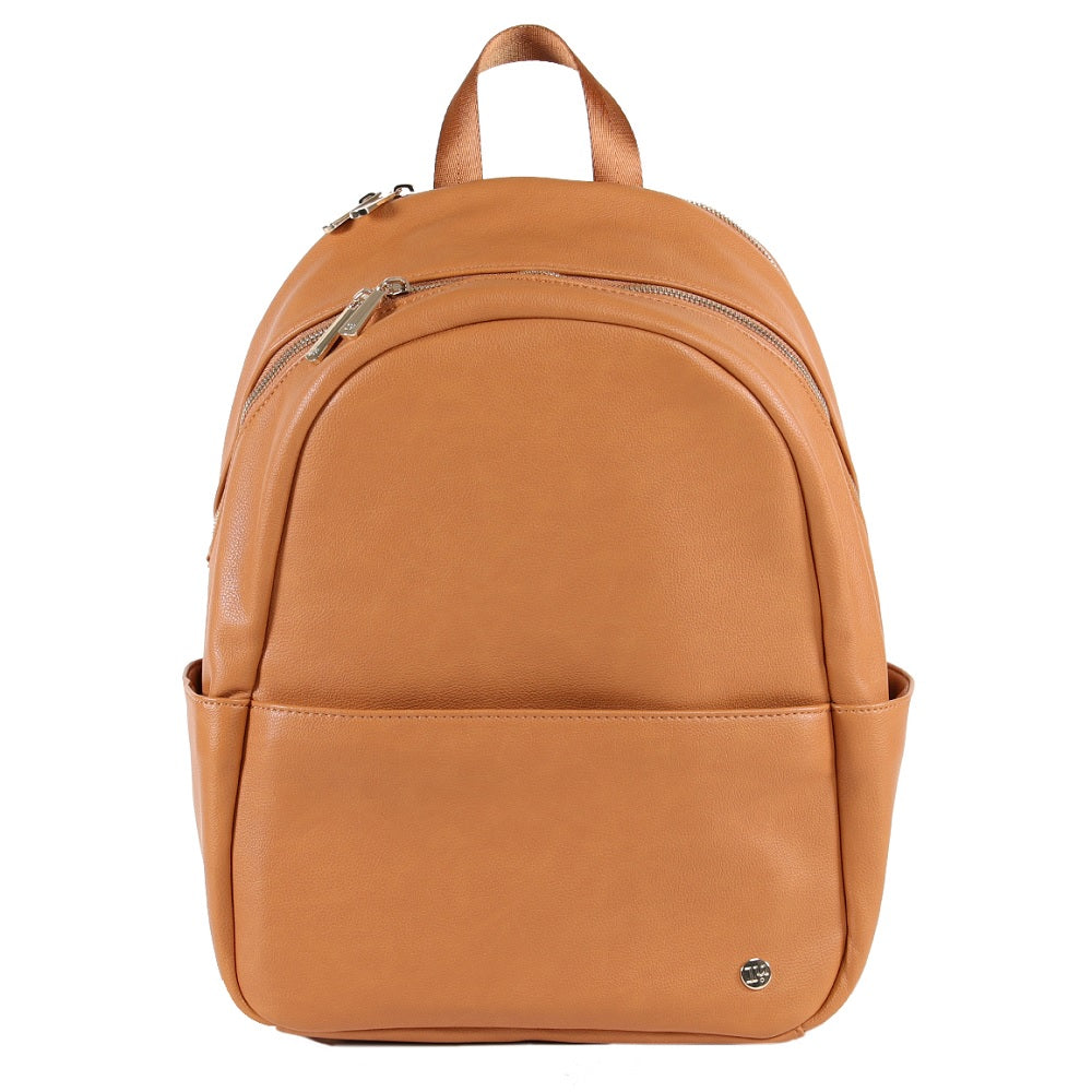 Little Unicorn Skyline Backpack (Cognac/Gold Hardware)-Gear-Little Unicorn-031773 CnGd-babyandme.ca