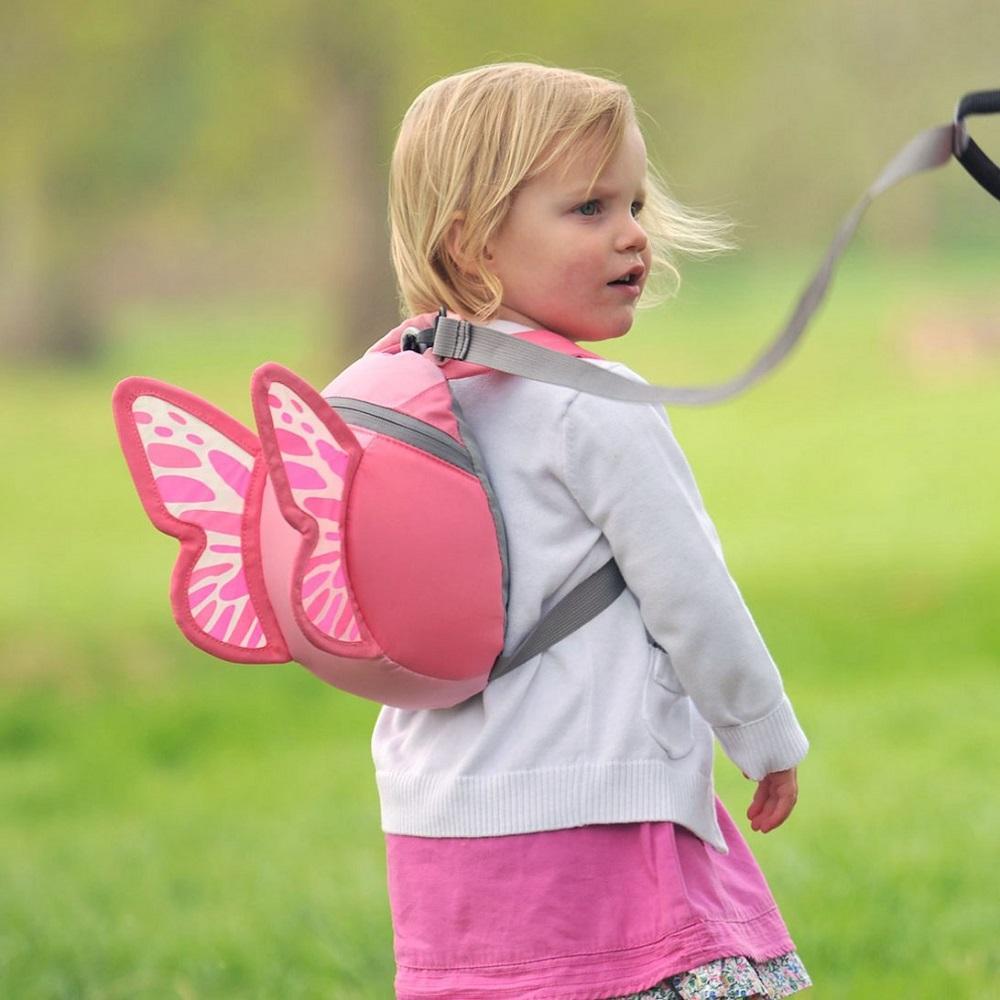 LittleLife Butterfly Toddler Backpack with Rein babyandme