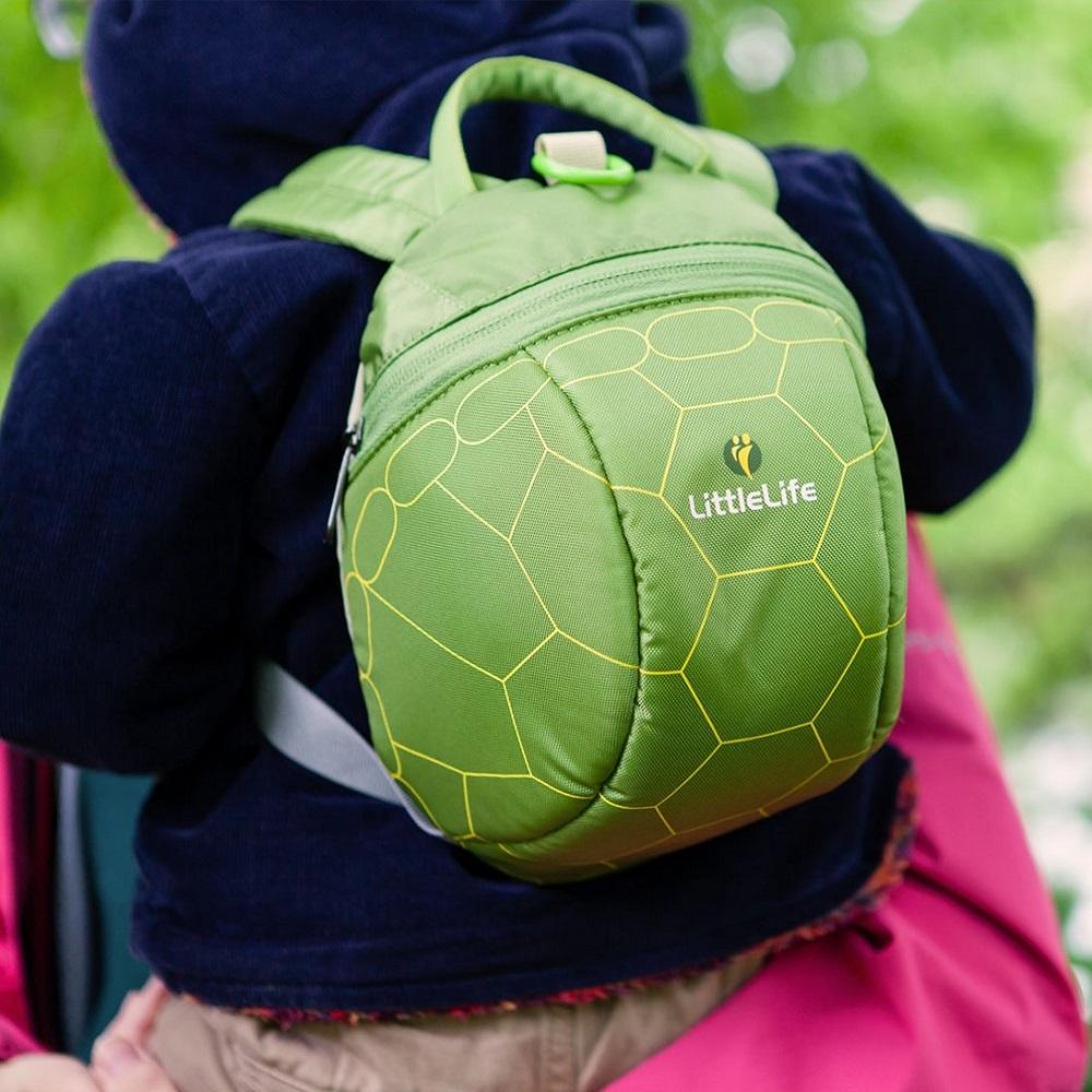 LittleLife Turtle Toddler Backpack with Rein-Health-LittleLife-000736TUR-babyandme.ca