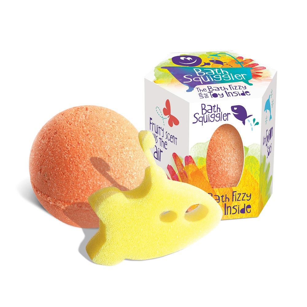 Loot Toy Co. Bath Squiggler (Orange)-Bath-Loot Toy Company-030570 OR-babyandme.ca