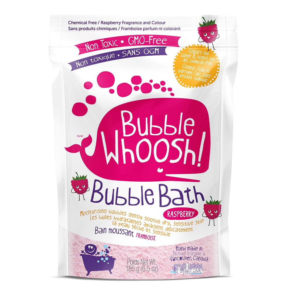 Loot Toy Co. Bubble Whoosh (Raspberry)-Bath-Loot Toy Company-030572 RB-babyandme.ca