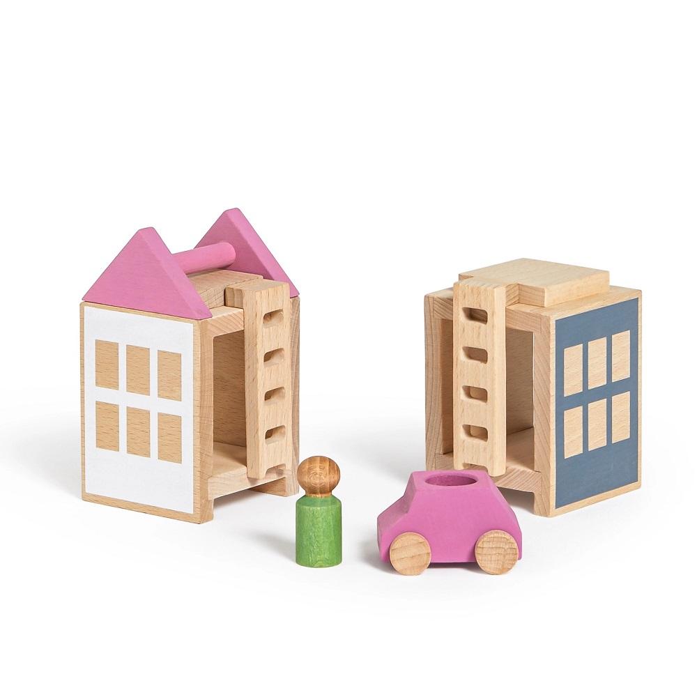Lubulona Lubu Town Mini (Spring City)-Toys & Learning-Lubulona-030543 SC-babyandme.ca