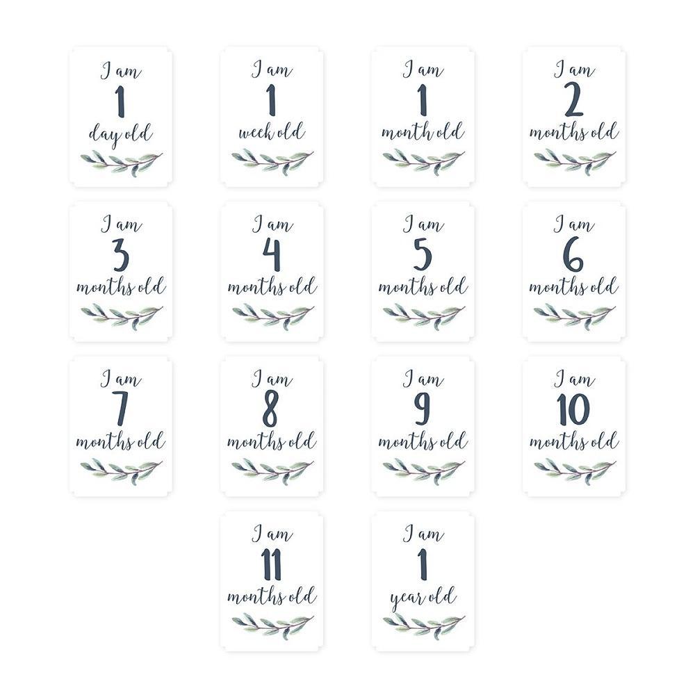 Lulujo Hello World Milestone Blanket-Nursery-Lulujo-024629 HW-babyandme.ca