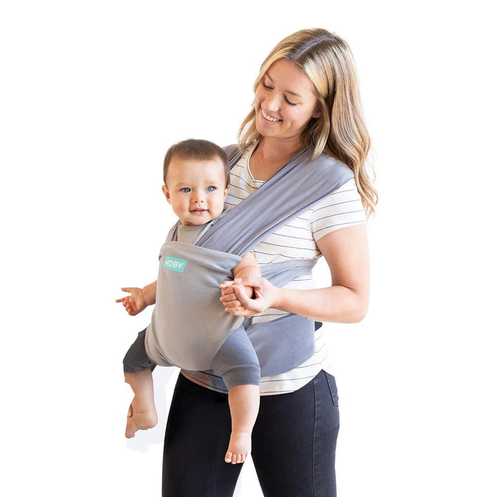 MOBY Easy-Wrap Carrier (Smoked Pearl)-Gear-MOBY-030904 SP-babyandme.ca