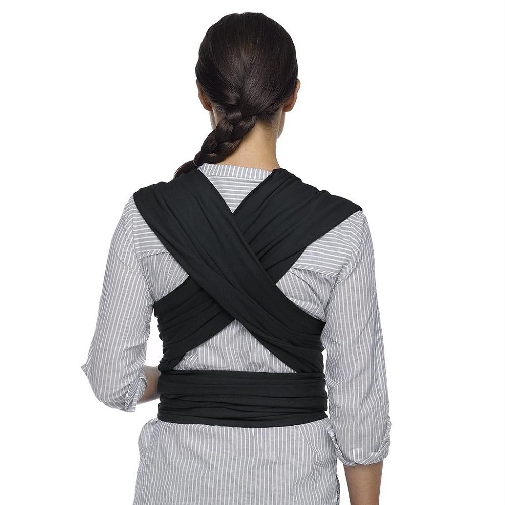 MOBY Wrap Classic (Black)-Gear-MOBY-010969 B-babyandme.ca