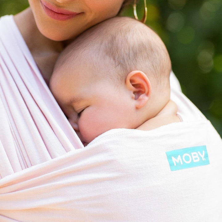 MOBY Wrap Classic (Rose Quartz)-Gear-MOBY-010969 RQ-babyandme.ca