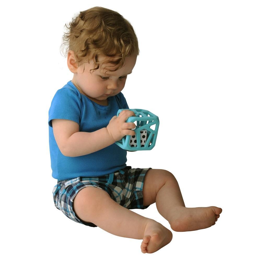 Malarkey Kids Chew Cube (Blue)-Health-Malarkey Kids-025731 BL-babyandme.ca