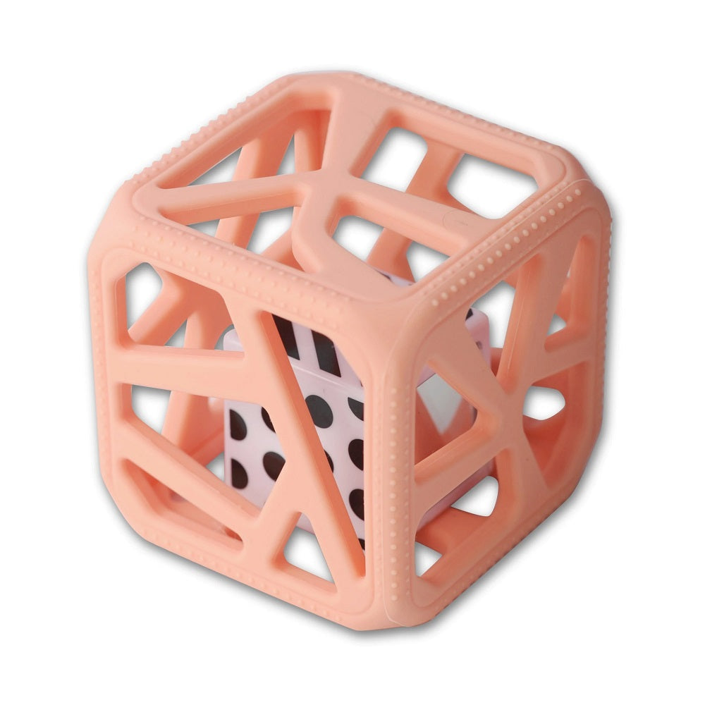 Malarkey Kids Chew Cube (Peachy Pink)-Health-Malarkey Kids-025731 PP-babyandme.ca