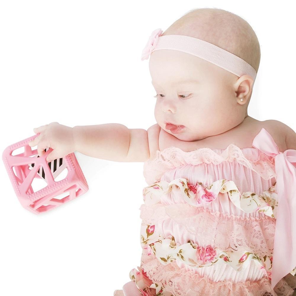 Malarkey Kids Chew Cube (Pink)-Health-Malarkey Kids-025731 PK-babyandme.ca