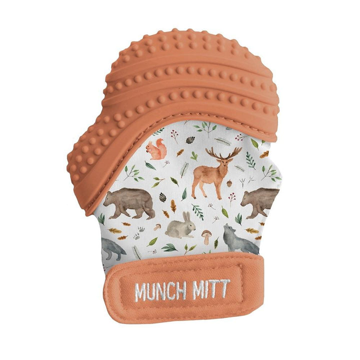 Malarkey Kids Munch Mitt (Woodland Animals)-Health-Malarkey Kids-010343 WA-babyandme.ca