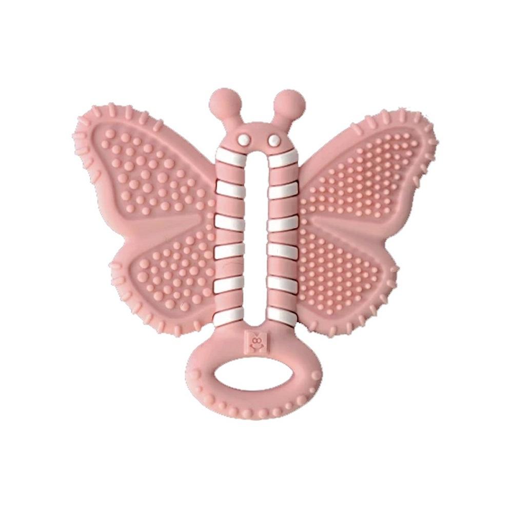 Malarkey Kids Toothbrush Teether (Butterfly)-Health-Malarkey Kids-030551 BF-babyandme.ca