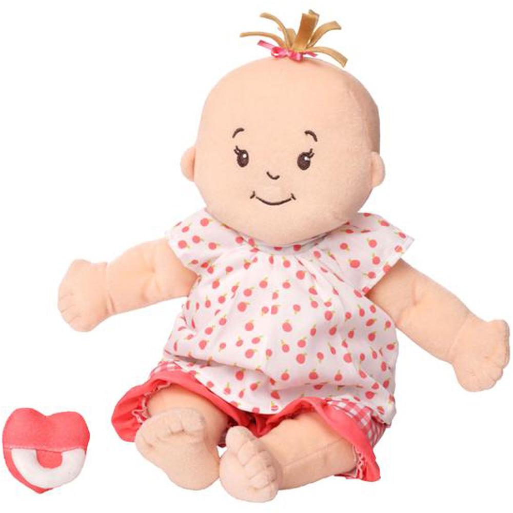 Manhattan Toy Baby Stella Peach Doll Light Brown Hair babyandme.ca