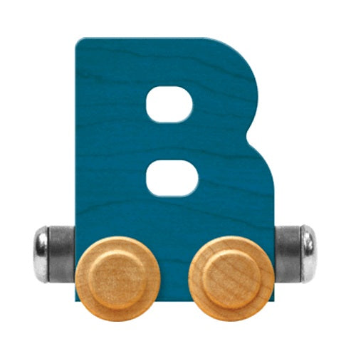 Maple Landmark Name Trains Bright Letter B-Toys & Learning-Maple Landmark-Blue-002889 B BL-babyandme.ca