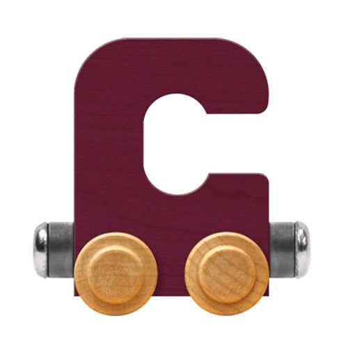 Maple Landmark Name Trains Bright Letter C-Toys & Learning-Maple Landmark-Purple-002889 C PU-babyandme.ca