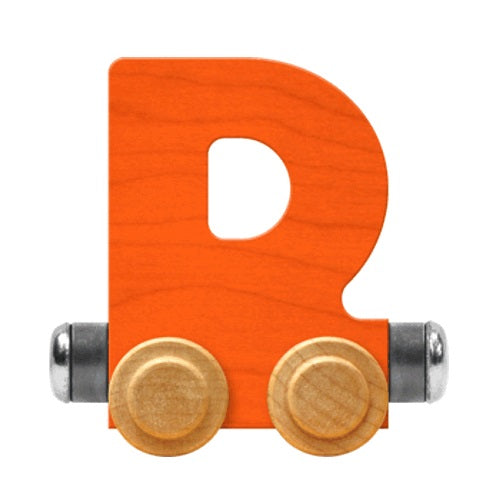 Maple Landmark Name Trains Bright Letter D-Toys & Learning-Maple Landmark-Orange-002889 D OR-babyandme.ca