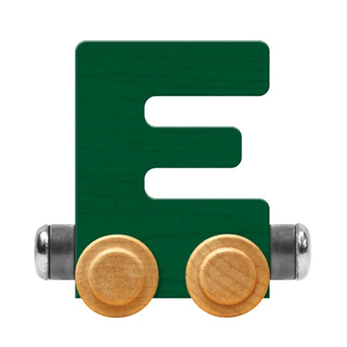 Maple Landmark Name Trains Bright Letter E-Toys & Learning-Maple Landmark-Green-002889 E GN-babyandme.ca