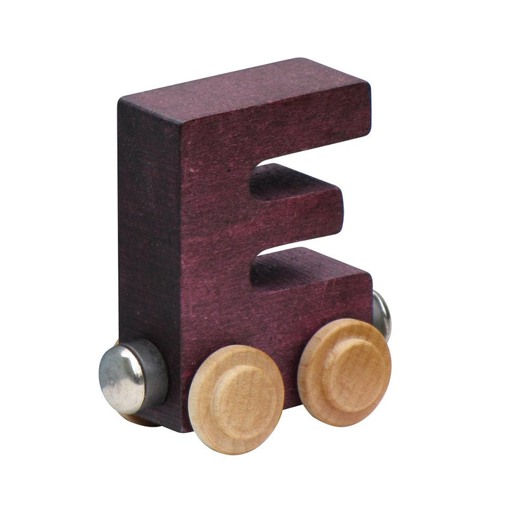 Maple Landmark Name Trains Bright Letter E-Toys & Learning-Maple Landmark-Purple-002889 E PU-babyandme.ca