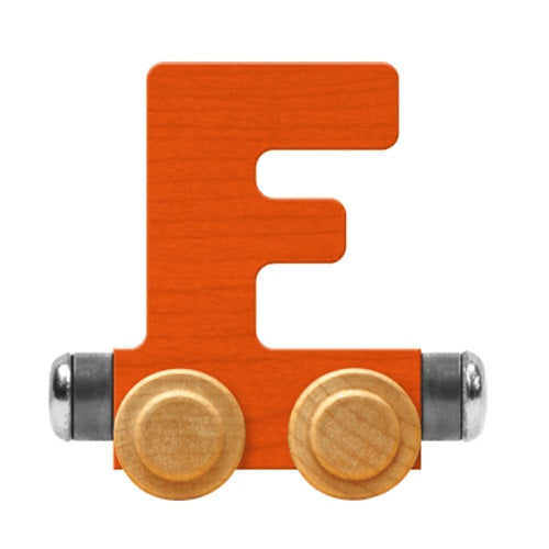 Maple Landmark Name Trains Bright Letter F-Toys & Learning-Maple Landmark-Orange-002889 F OR-babyandme.ca