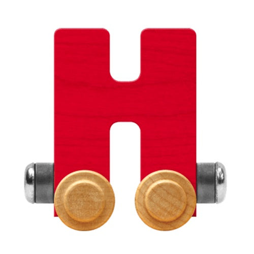 Maple Landmark Name Trains Bright Letter H-Toys & Learning-Maple Landmark-Red-002889 H RD-babyandme.ca