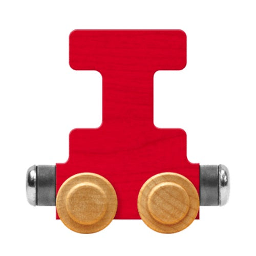 Maple Landmark Name Trains Bright Letter I-Toys & Learning-Maple Landmark-Red-002889 i RD-babyandme.ca