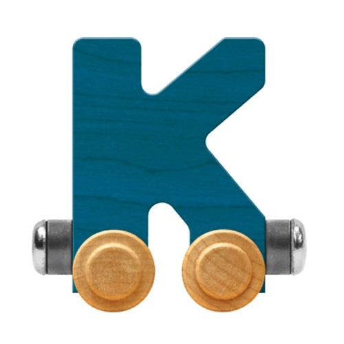 Maple Landmark Name Trains Bright Letter K-Toys & Learning-Maple Landmark-Blue-002889 K BL-babyandme.ca