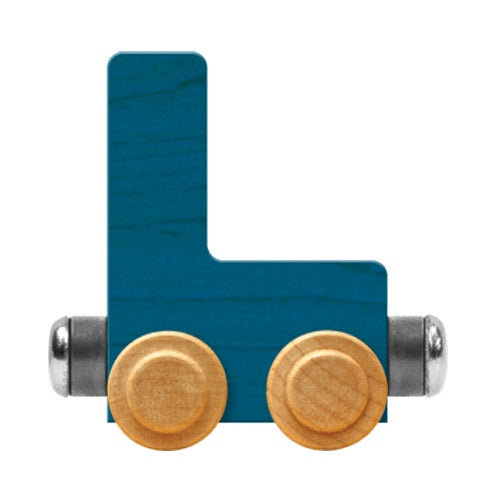 Maple Landmark Name Trains Bright Letter L-Toys & Learning-Maple Landmark-Blue-002889 L BL-babyandme.ca