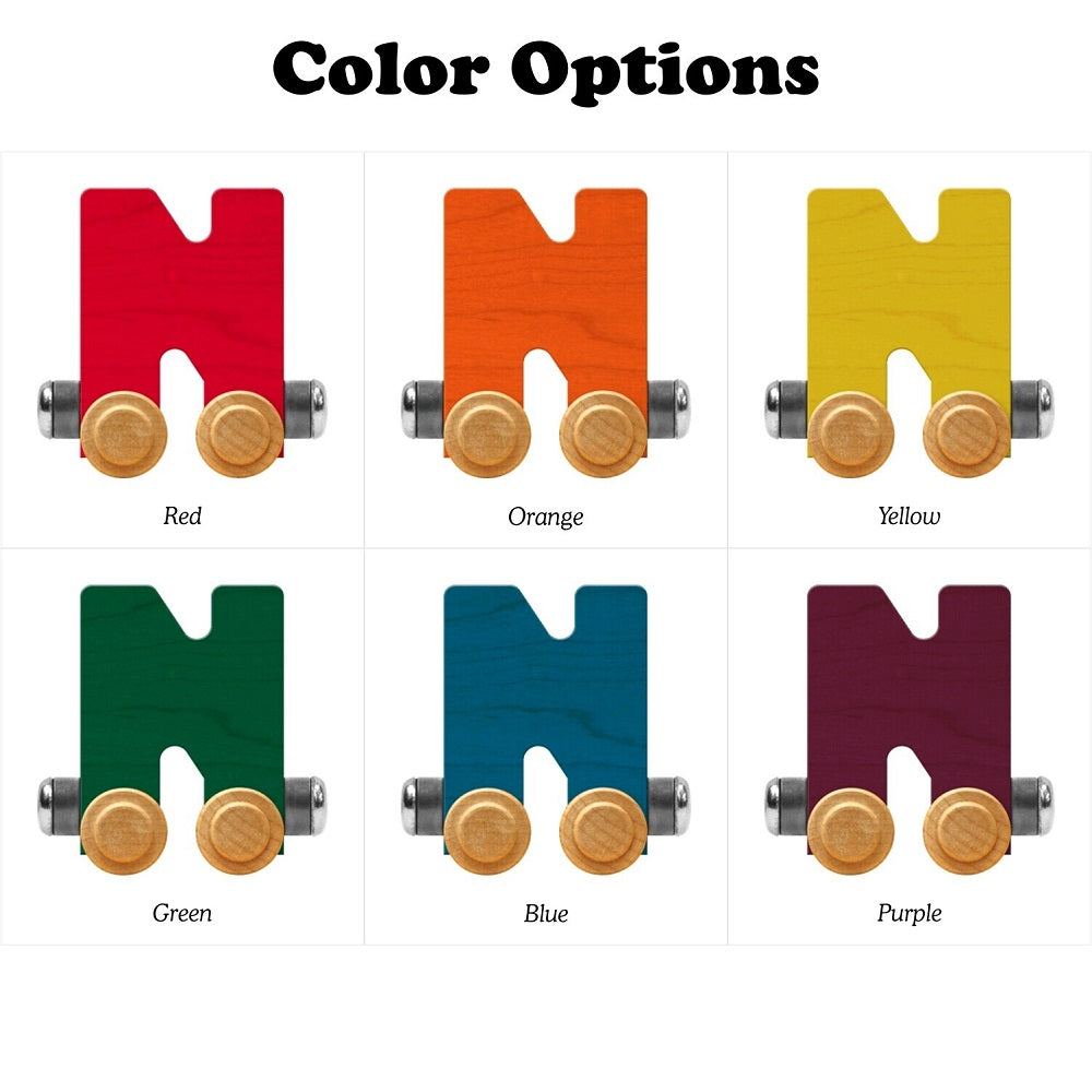 Maple Landmark Name Trains Bright Letter N-Toys & Learning-Maple Landmark--babyandme.ca