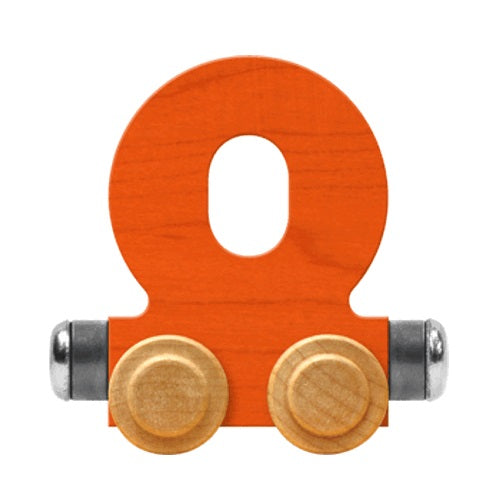 Maple Landmark Name Trains Bright Letter O-Toys & Learning-Maple Landmark-Orange-002889 O OR-babyandme.ca