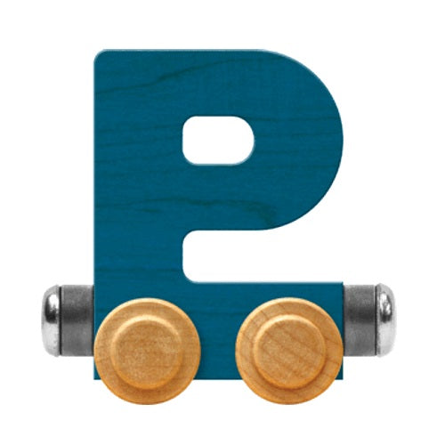 Maple Landmark Name Trains Bright Letter P-Toys & Learning-Maple Landmark-Blue-002889 P BL-babyandme.ca