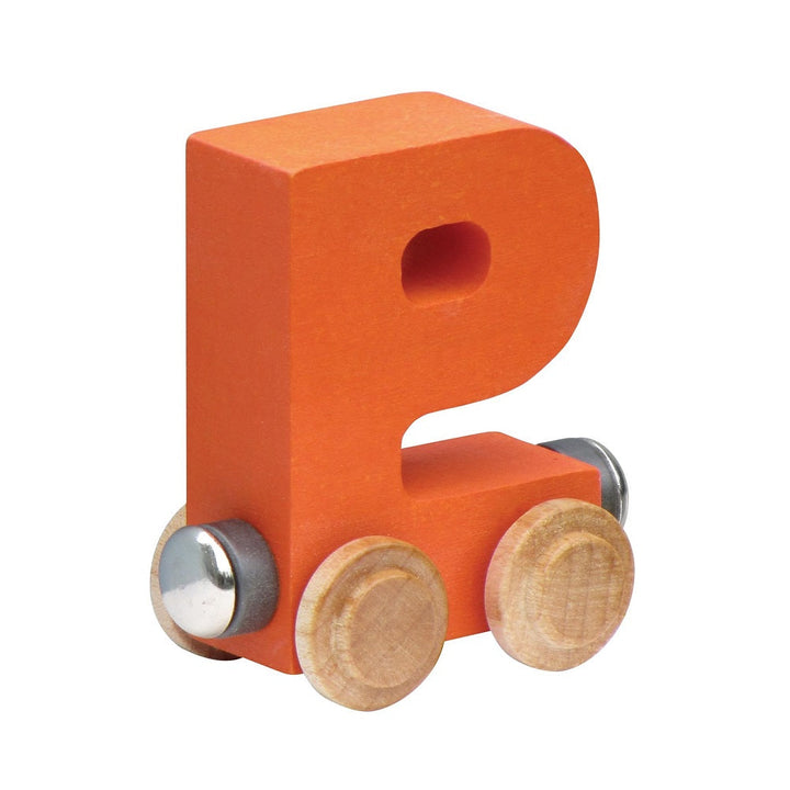 Maple Landmark Name Trains Bright Letter P-Toys & Learning-Maple Landmark-Orange-002889 P OR-babyandme.ca