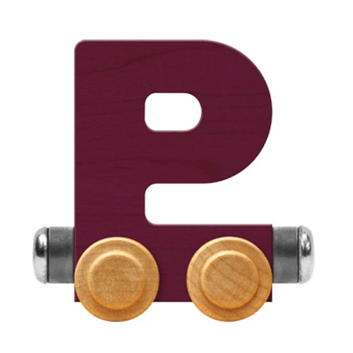 Maple Landmark Name Trains Bright Letter P-Toys & Learning-Maple Landmark-Purple-002889 P PU-babyandme.ca