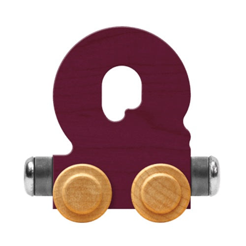 Maple Landmark Name Trains Bright Letter Q-Toys & Learning-Maple Landmark-Purple-002889 Q PU-babyandme.ca