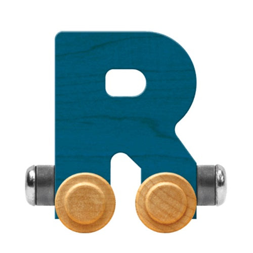 Maple Landmark Name Trains Bright Letter R-Toys & Learning-Maple Landmark-Blue-002889 R BL-babyandme.ca