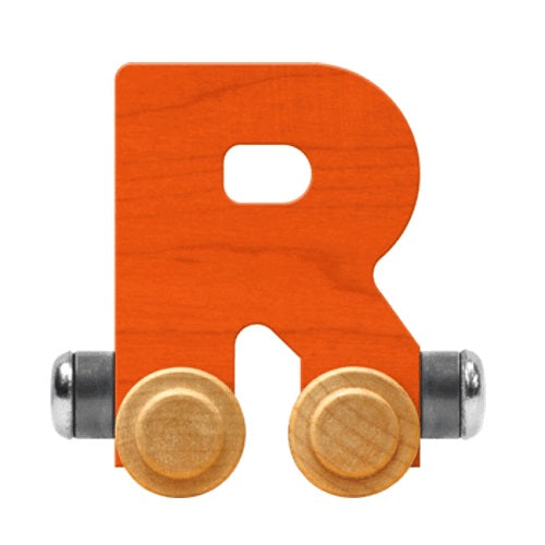 Maple Landmark Name Trains Bright Letter R-Toys & Learning-Maple Landmark-Orange-002889 R OR-babyandme.ca