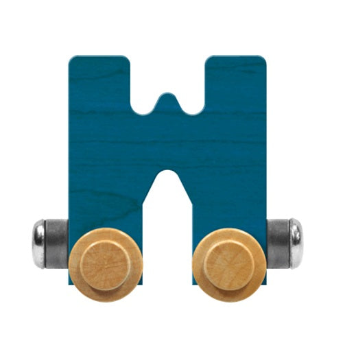 Maple Landmark Name Trains Bright Letter W-Toys & Learning-Maple Landmark-Blue-002889 W BL-babyandme.ca