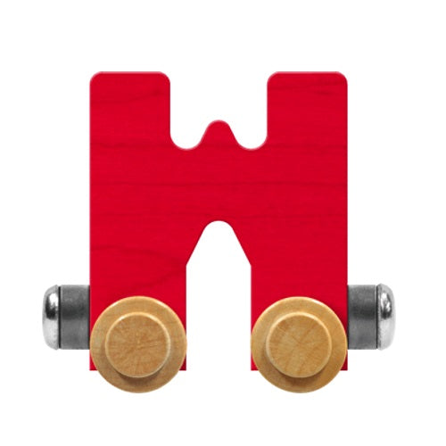 Maple Landmark Name Trains Bright Letter W-Toys & Learning-Maple Landmark-Red-002889 W RD-babyandme.ca