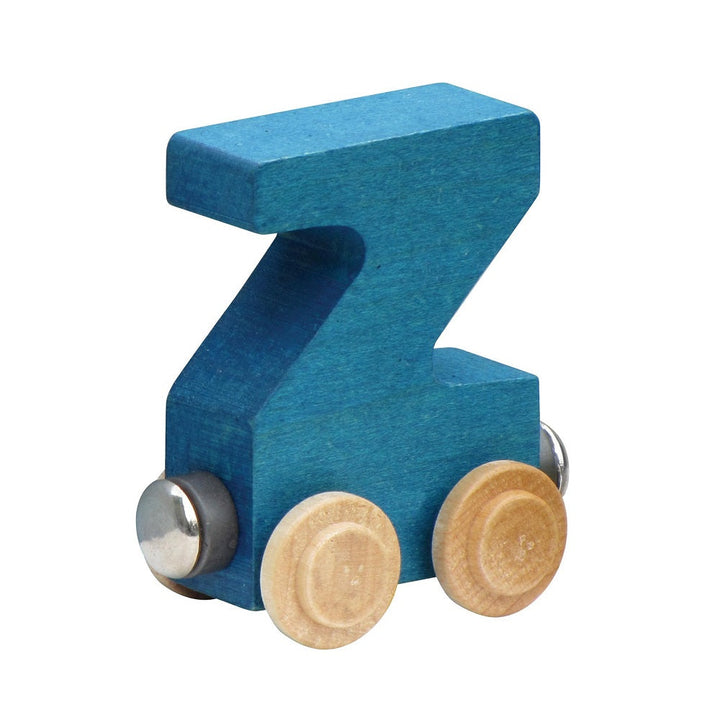 Maple Landmark Name Trains Bright Letter Z-Toys & Learning-Maple Landmark-Blue-002889 Z BL-babyandme.ca