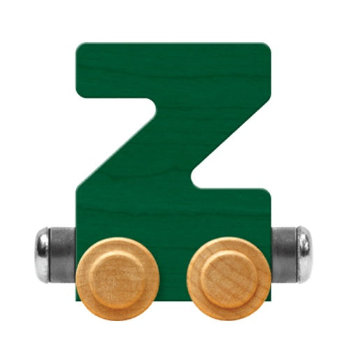 Maple Landmark Name Trains Bright Letter Z-Toys & Learning-Maple Landmark-Green-002889 Z GN-babyandme.ca