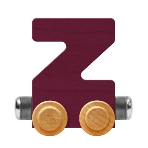 Maple Landmark Name Trains Bright Letter Z-Toys & Learning-Maple Landmark-Purple-002889 Z PU-babyandme.ca