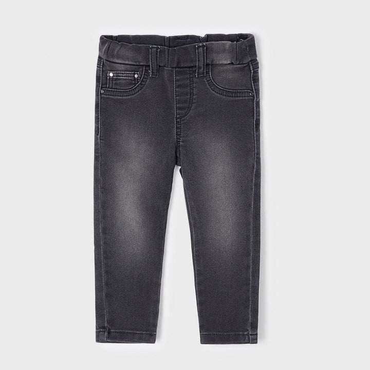 Mayoral 00576-046 Basic Denim Pants (Grey)-Apparel-Mayoral--babyandme.ca