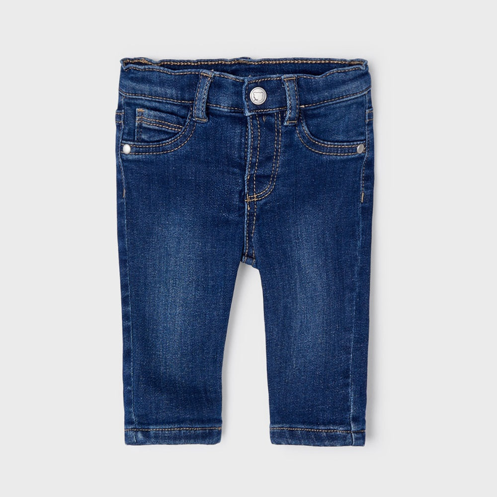 Mayoral 00593-005 Basic Jean Trousers (Denim)-Apparel-Mayoral--babyandme.ca